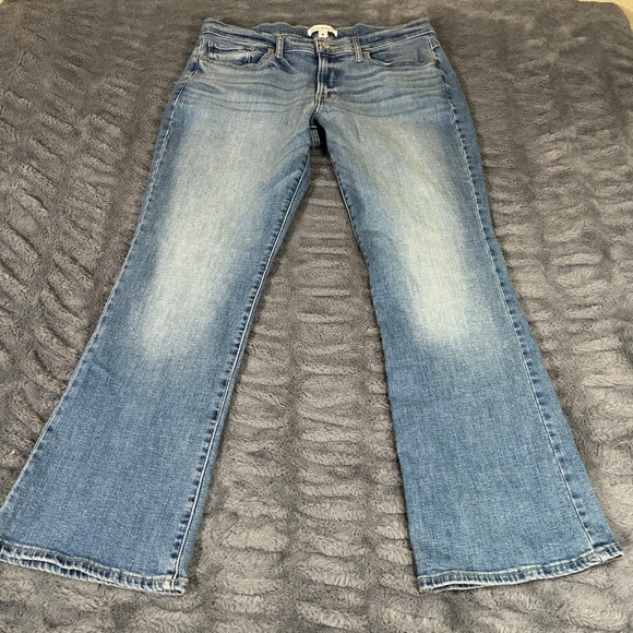 Lucky Brand Denim - Lucky Brand Sweet Mid Rise Bootcut Jeans Blue Medium Wash Womens 12/31A 34x29